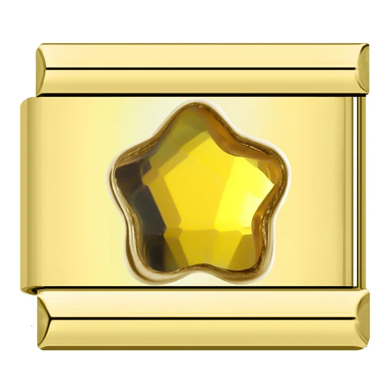 Charm Étoile CZ Dorée - DJ1801 Gold 3