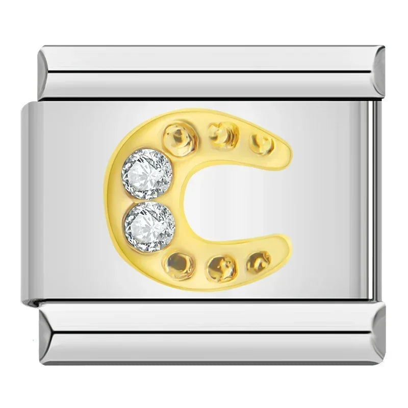 Charm Couronne CZ Arc-en-Ciel - DJ013 A