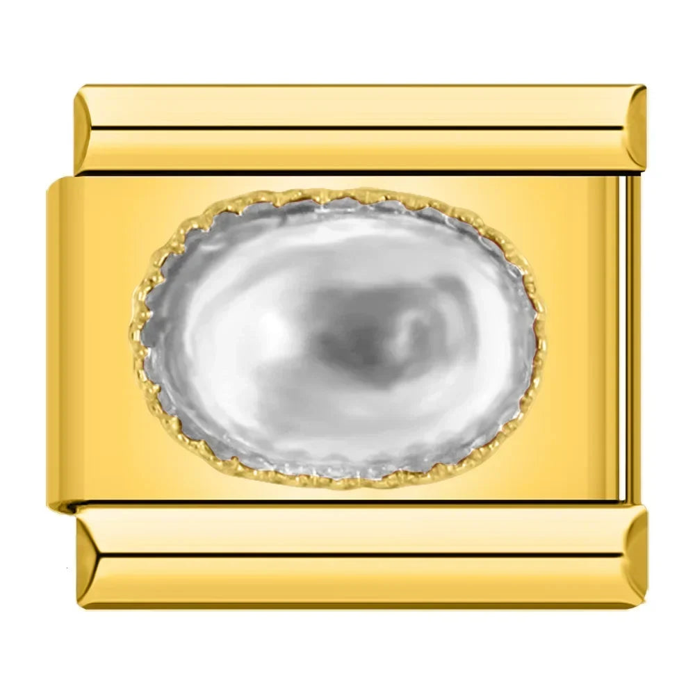 Charm Ellipse CZ - DJ025 A
