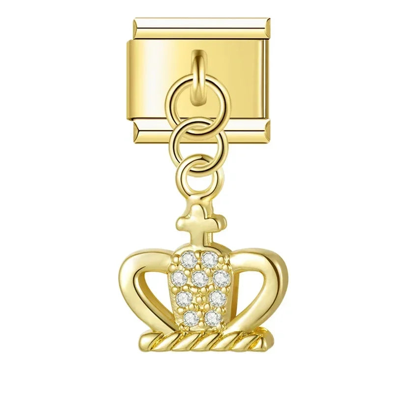 Charm Couronne et Lune - NO 11