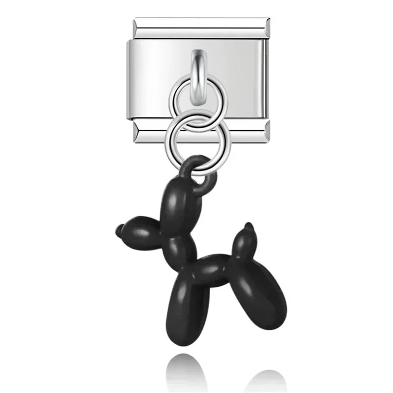 Charm Chien Ballon - DJ594 H Black