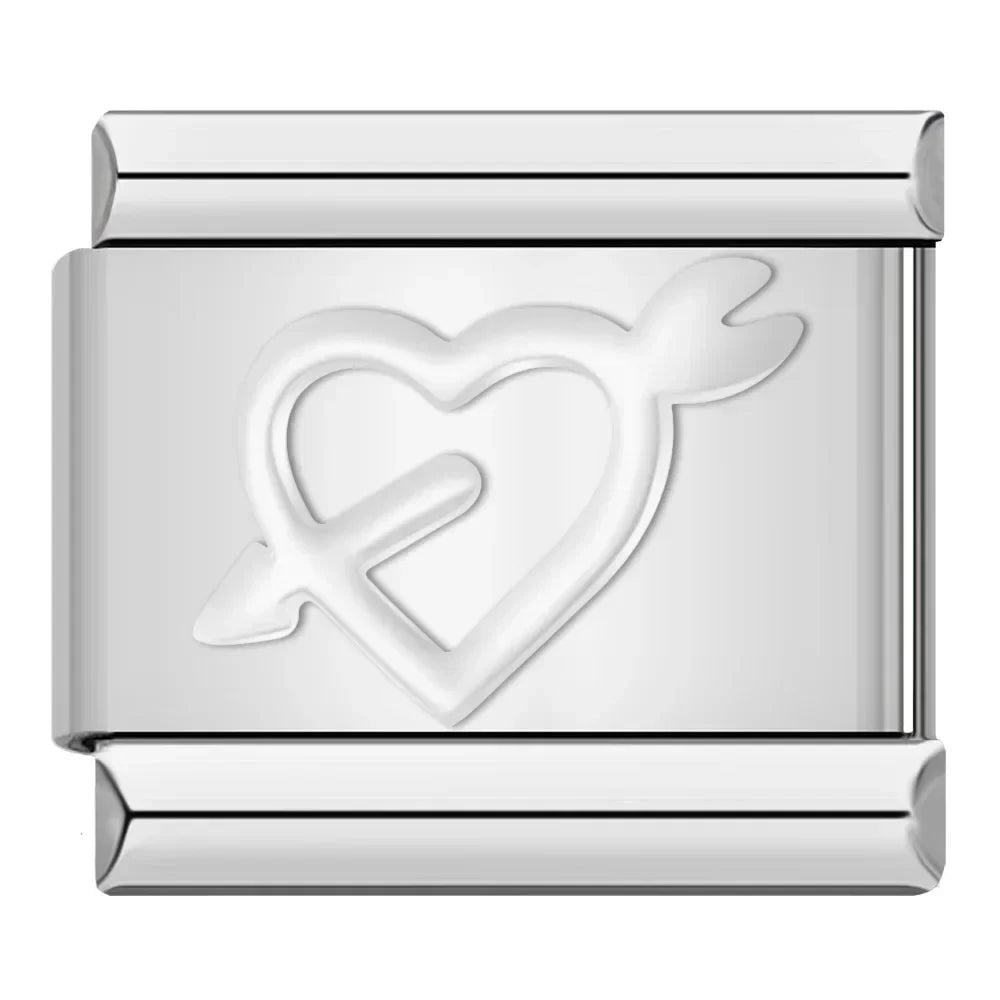 Charm Maillon Cœur Amour - H5