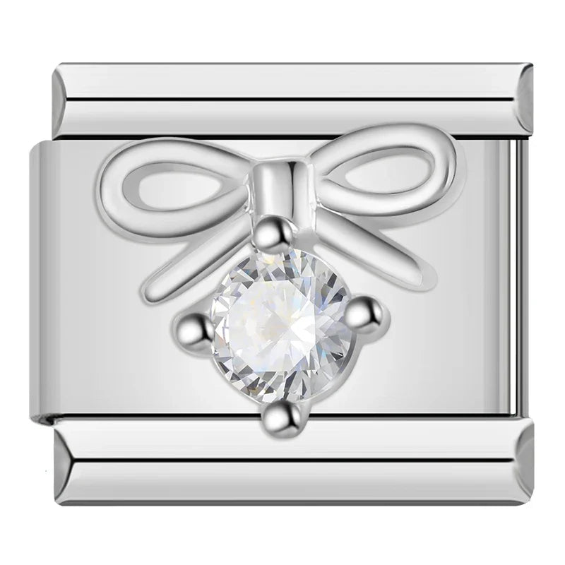 Charm Couronne CZ Arc-en-Ciel - DJ2009 NO 16
