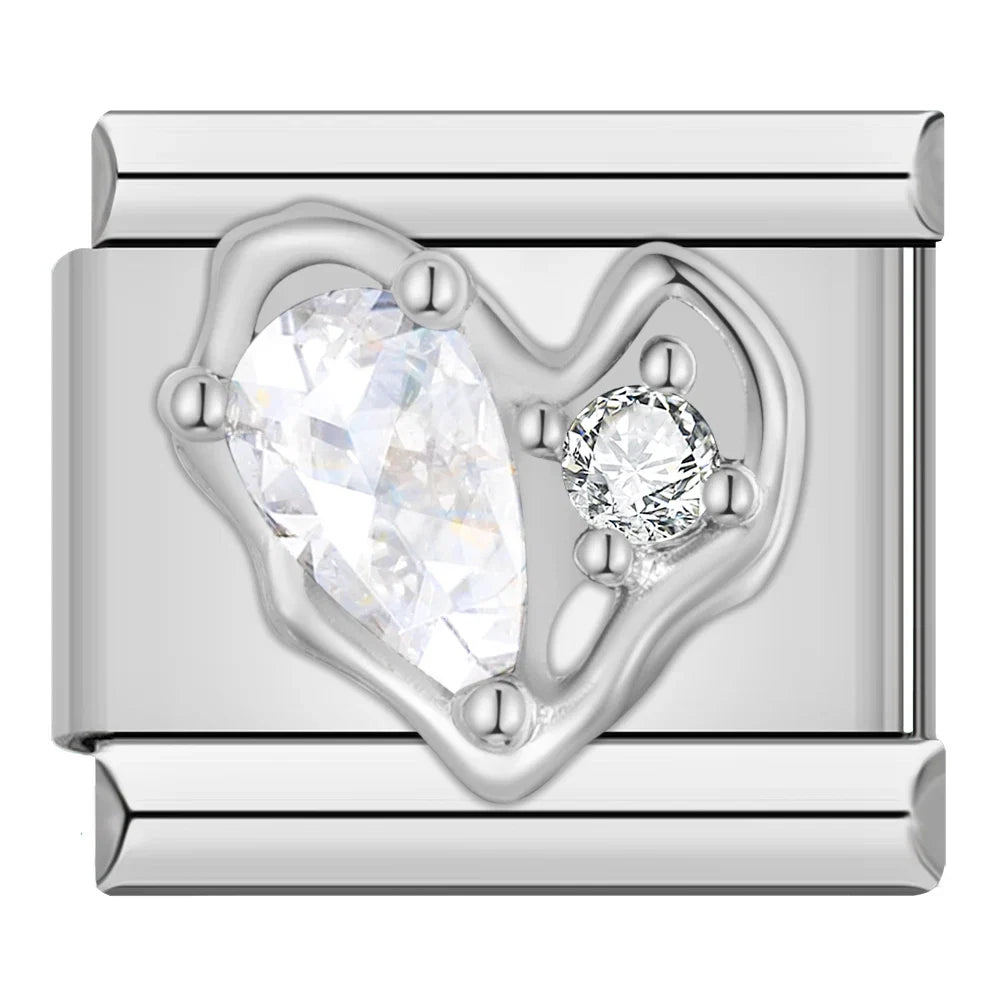 Charm Couronne CZ Arc-en-Ciel - DJ2006 NO 1