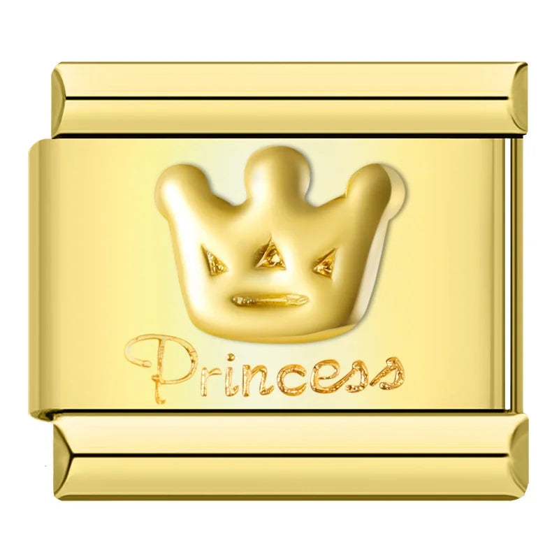 Charm Couronne et Princesse - O6
