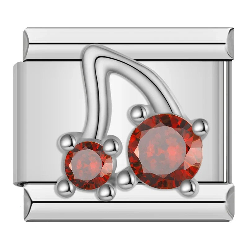 Charm Couronne CZ Arc-en-Ciel - DJ2008 NO 1