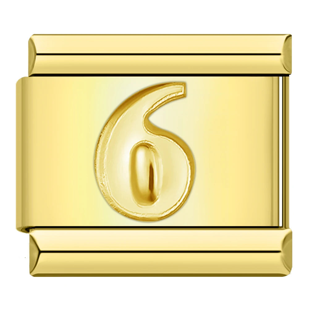 Number Charm Collection Vol. 2 โ 9mm Italian Bracelet