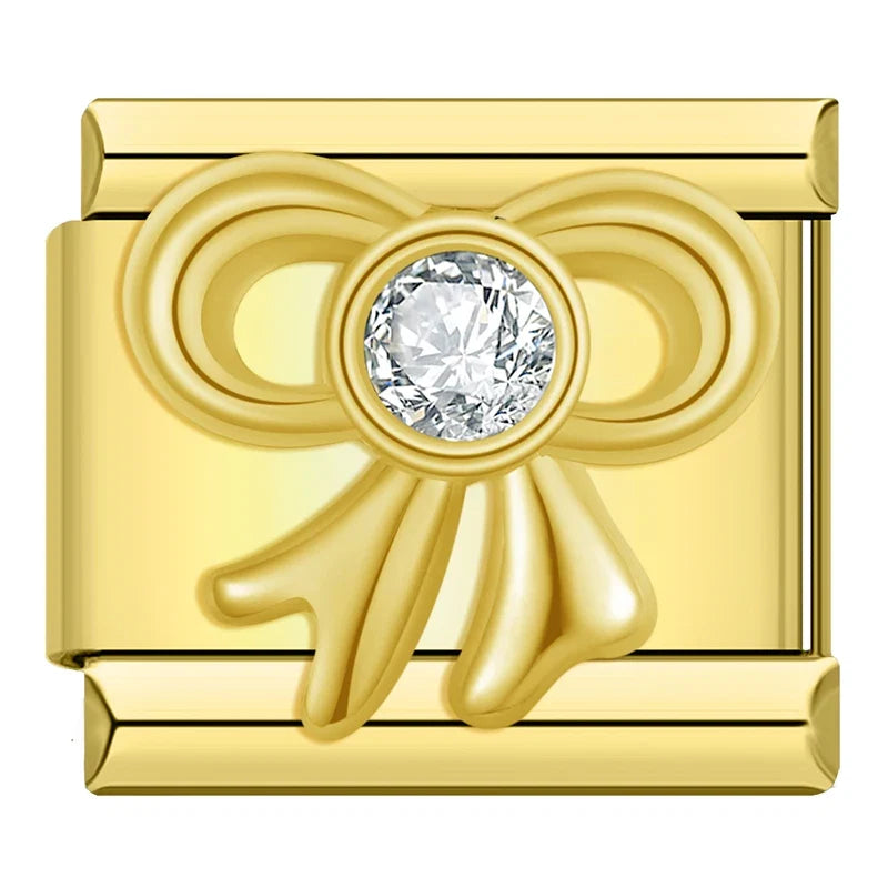 Charm Couronne CZ Arc-en-Ciel - DJ2009 NO 8