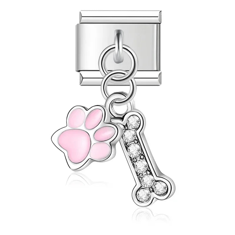 Charm Couronne et Patte - DJ339 G