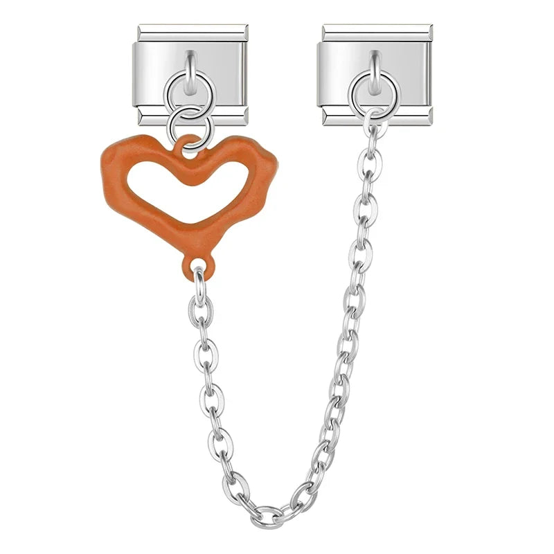Charm Chaîne Cœur Amour - DJ1425 NO 3