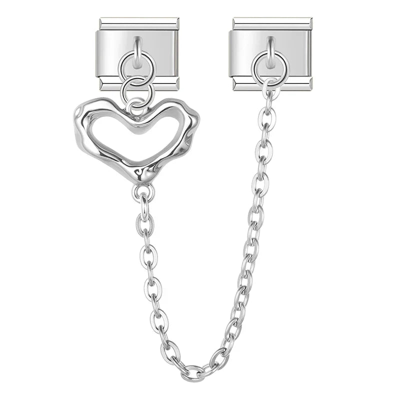 Charm Chaîne Cœur Amour - DJ1425 NO 2
