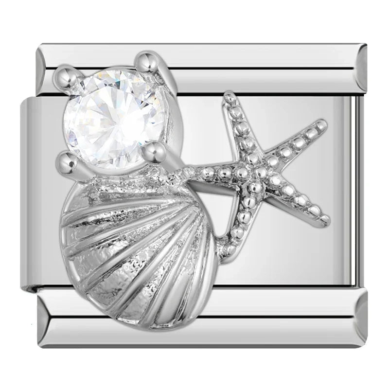 Charm Couronne CZ Arc-en-Ciel - DJ2005 NO 14
