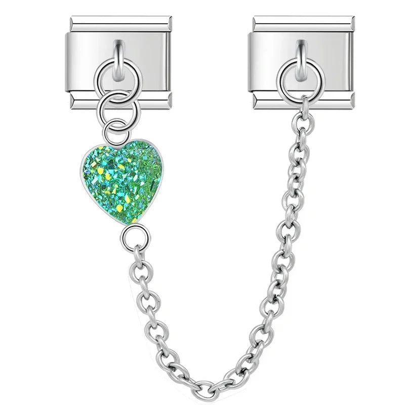 Charm Maillon Cœur Romantique - G