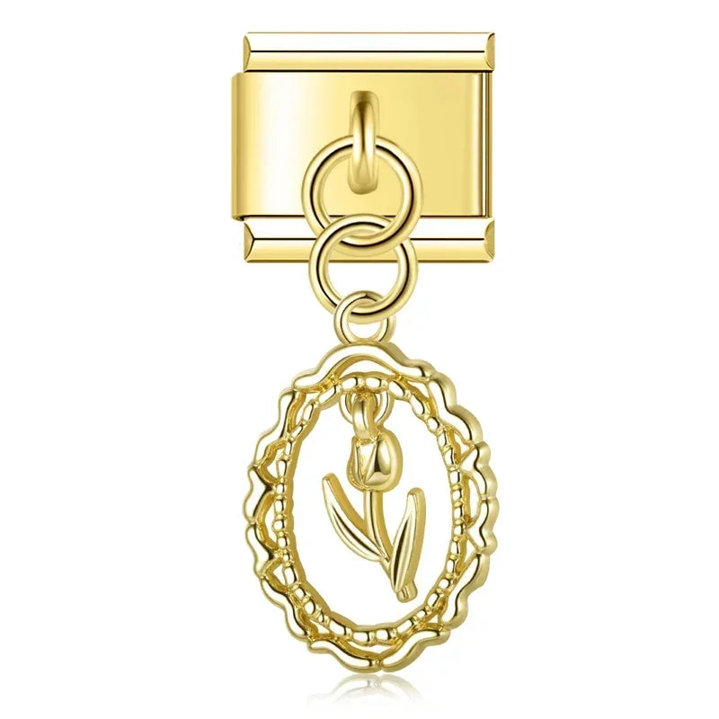 Charm Croix, Cœur et Couronne - DJ804 J