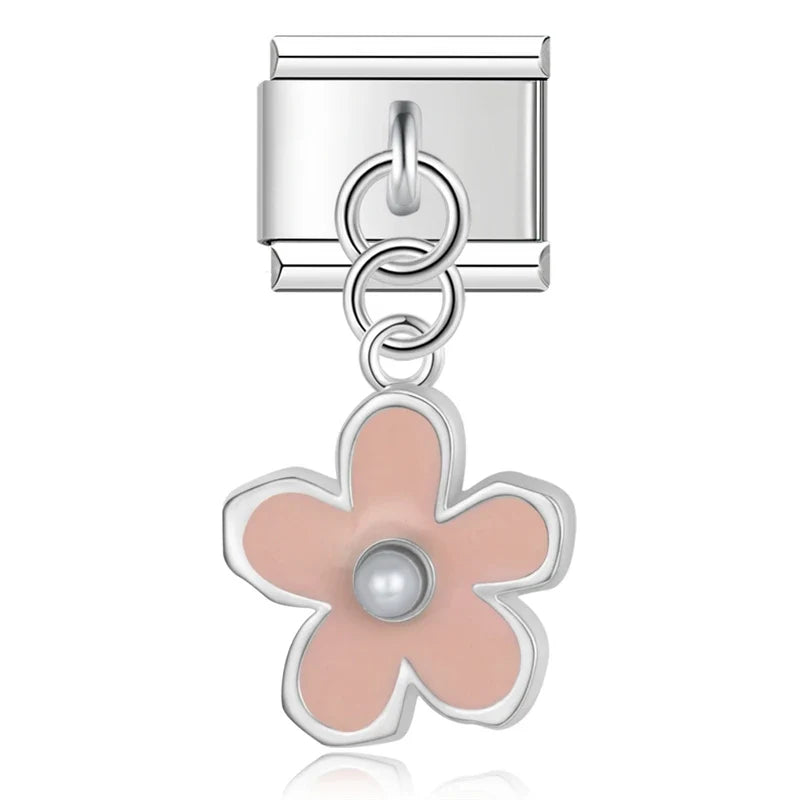 Charm Papillon et Fleur - DJ1251 NO 1