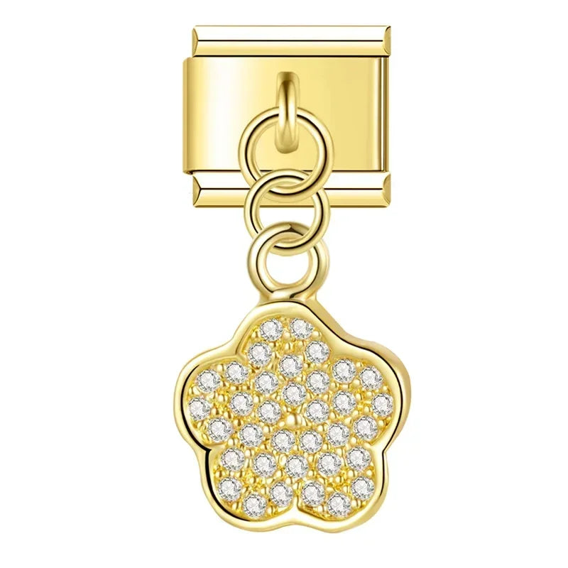 Charm Couronne et Lune - NO 1