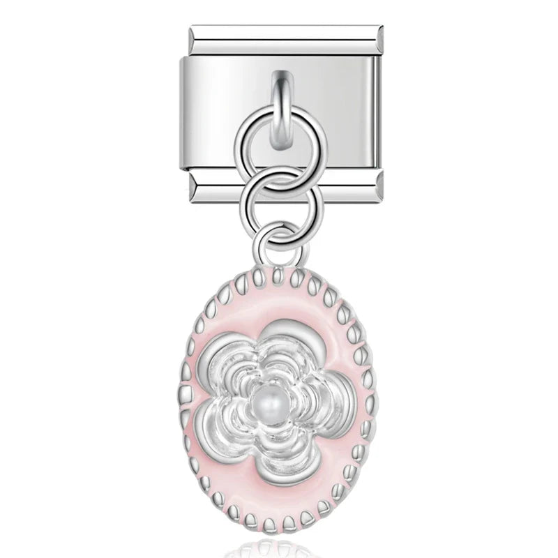 Charm Papillon et Fleur - DJ1251 NO 6