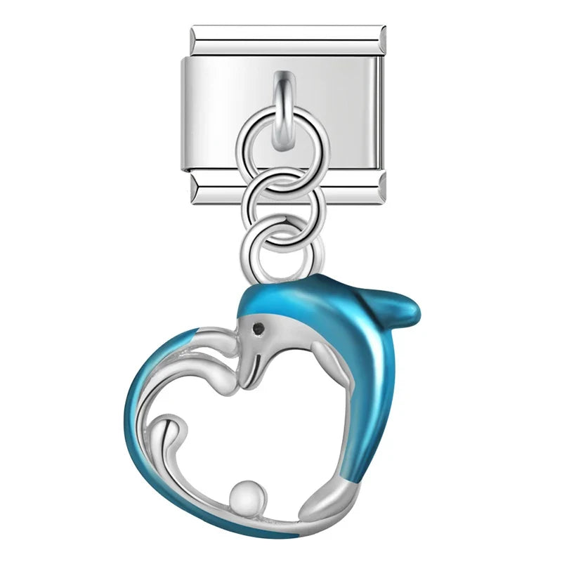 Charm Lune, Fleur et Papillon - DJ1412 NO 11