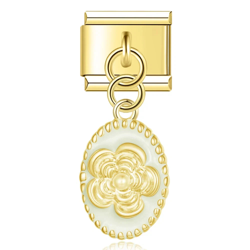 Charm Papillon et Fleur - DJ1251 NO 10