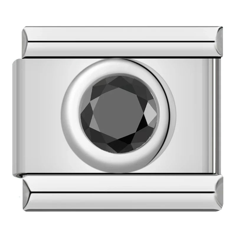 Charm CZ Rond - DJ1193 NO 1