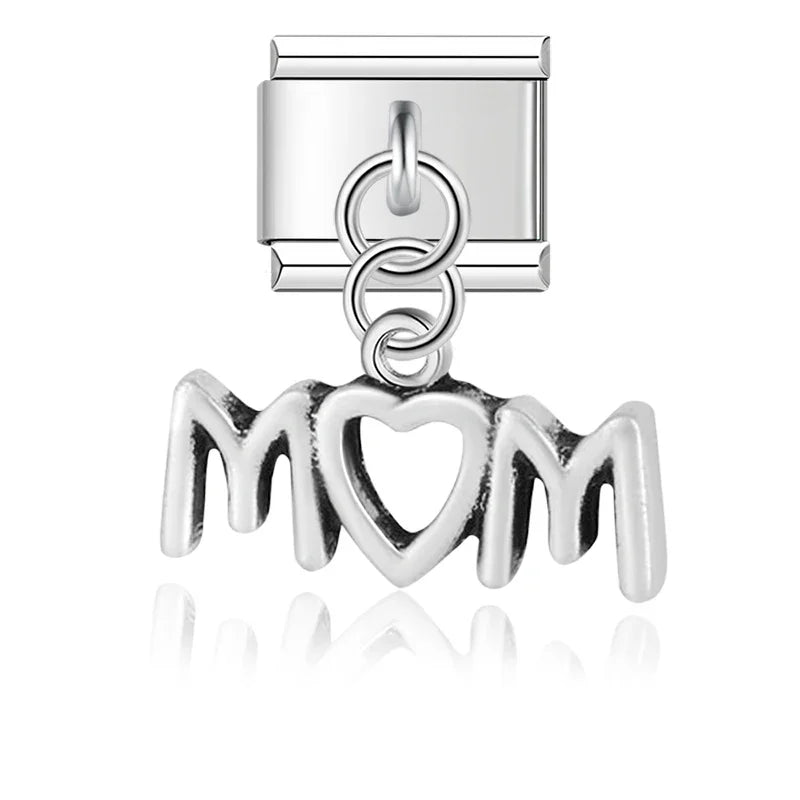 Charm Maman et Cœurs - E