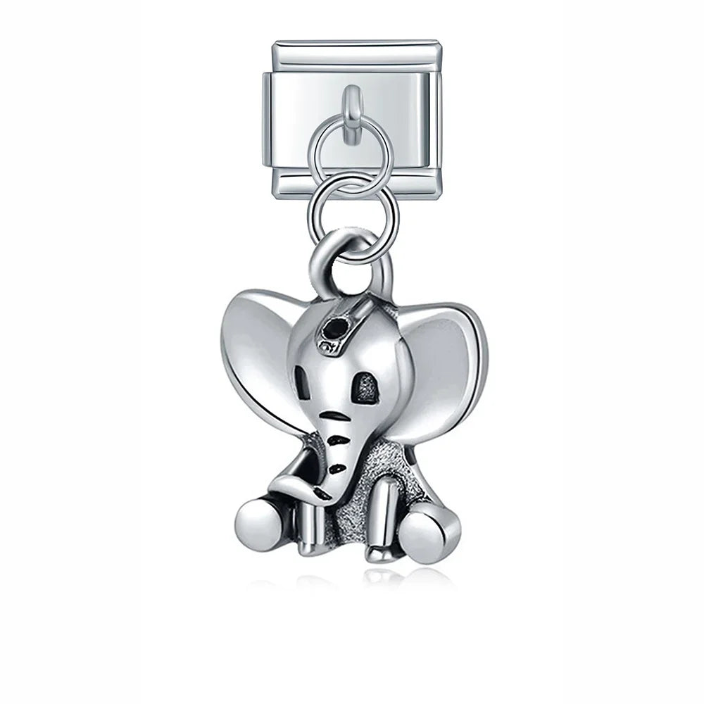 Charm Animal 3D Argenté - 1
