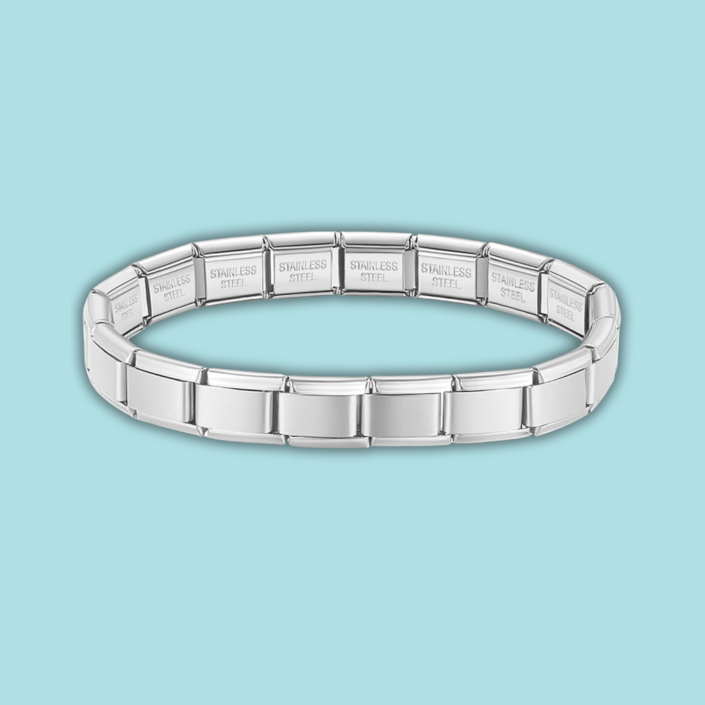 Italian Charm Bracelet 9mm โ Silver