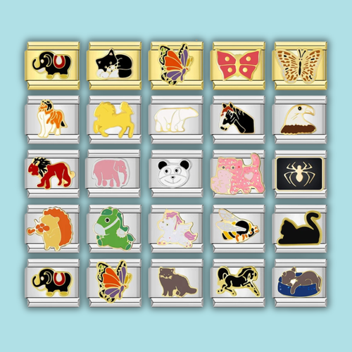 Animal Charm Collection — 9mm Italian Bracelet
