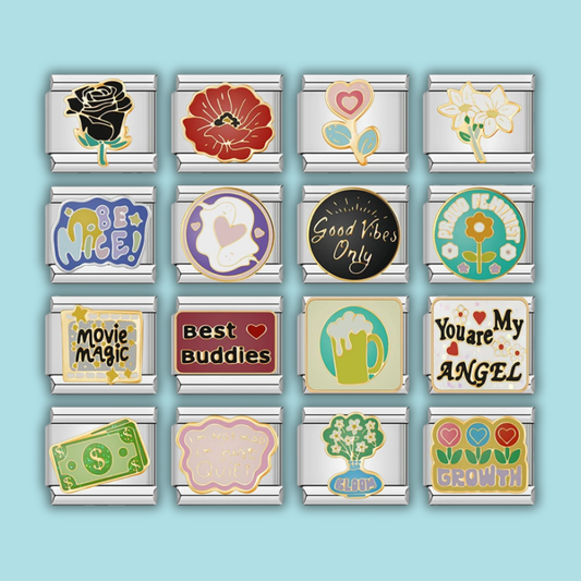 BFF & Friends Charm Collection — 9mm Italian Bracelet