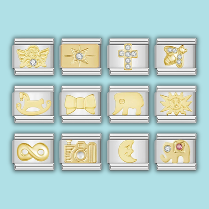 Eclectic Mix Charm Collection — 9mm Italian Bracelet