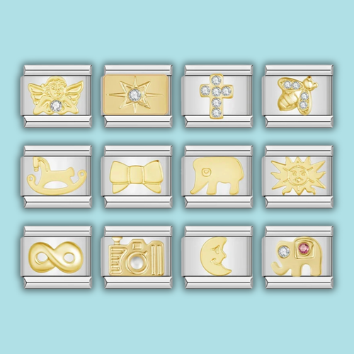 Eclectic Mix Charm Collection — 9mm Italian Bracelet