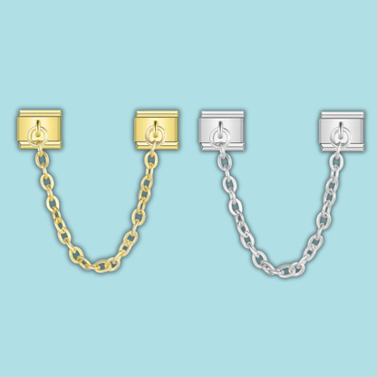 Extension Chain Connector — 9mm Italian Bracelet