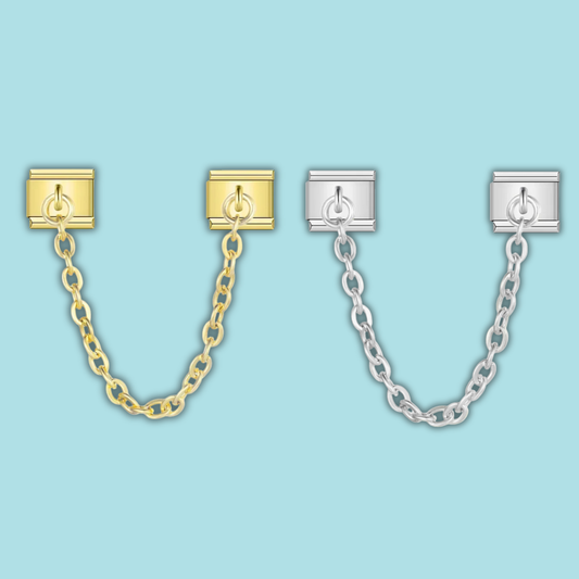 Extension Chain Connector — 9mm Italian Bracelet
