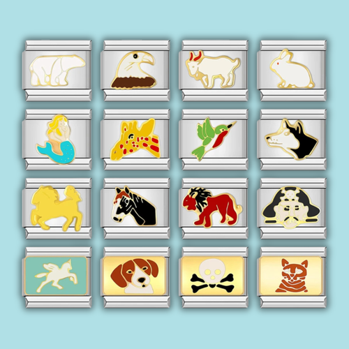 Fantasy Creatures Charm Collection — 9mm Italian Bracelet