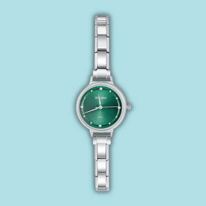 Jade Watch — Italian Charm Compatible 9mm