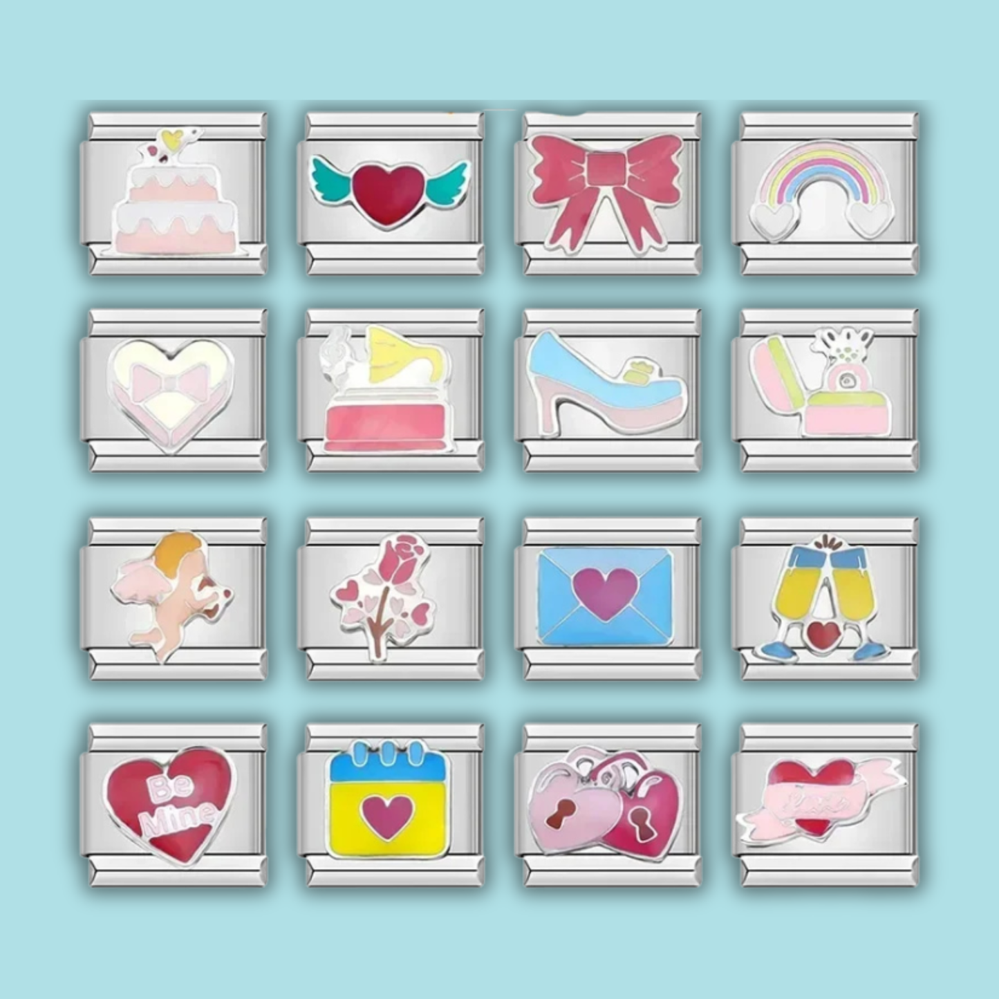 Girly Accessories Charm Collection — 9mm Italian Bracelet