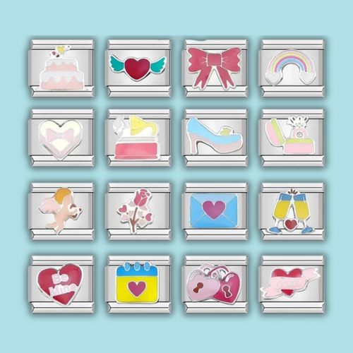 Girly Accessories Charm Collection — 9mm Italian Bracelet