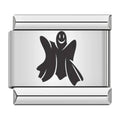 Charm Fantôme Noir Souriant