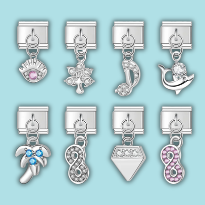 Nature & Music Charm Collection — 9mm Italian Bracelet