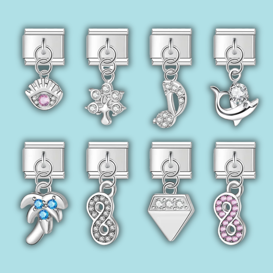 Nature & Music Charm Collection — 9mm Italian Bracelet