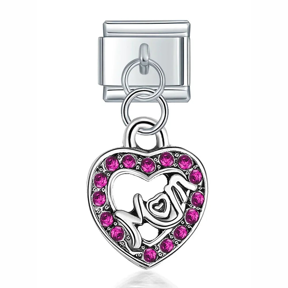 Charm Rose et Enveloppe - DJ052 J