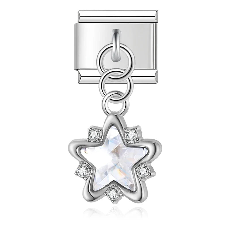 Charm Étoile Pendante en Cristal - DJ1767 NO 11