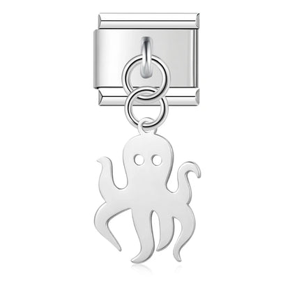 Ocean Life Charm Collection — 9mm Italian Bracelet