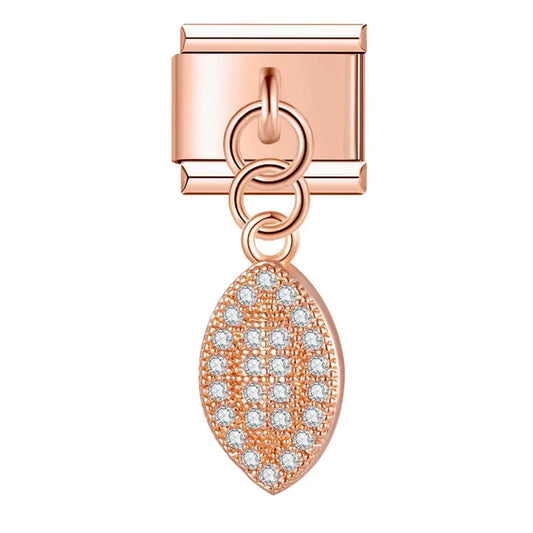 Charm Rose et Nœud - NO 10