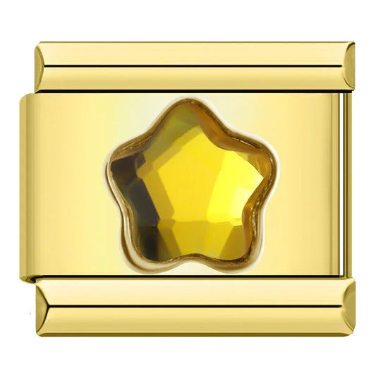 Charm Étoile CZ Dorée - DJ1801 Gold 3