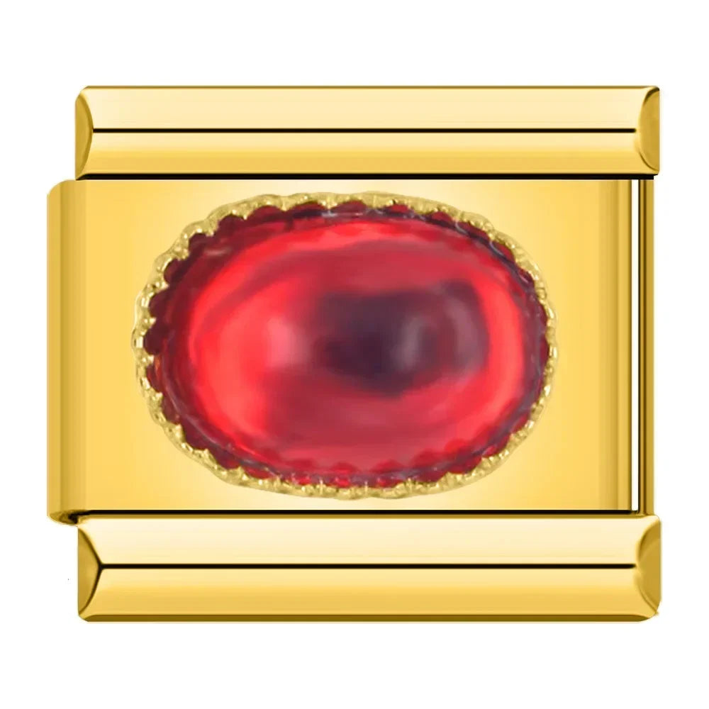 Charm Ellipse CZ - DJ025 E