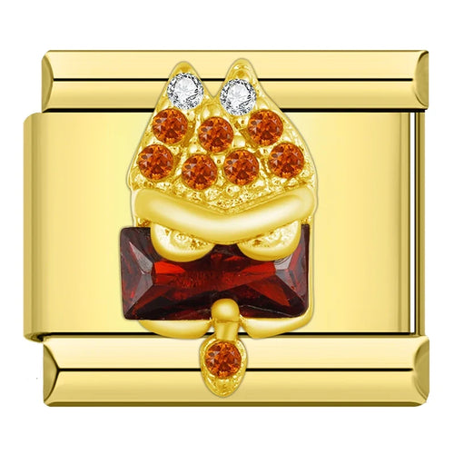 Charm Couronne CZ Arc-en-Ciel - DJ2005 NO 1