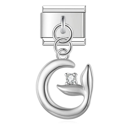 Sweet Moon Charm Collection — 9mm Italian Bracelet