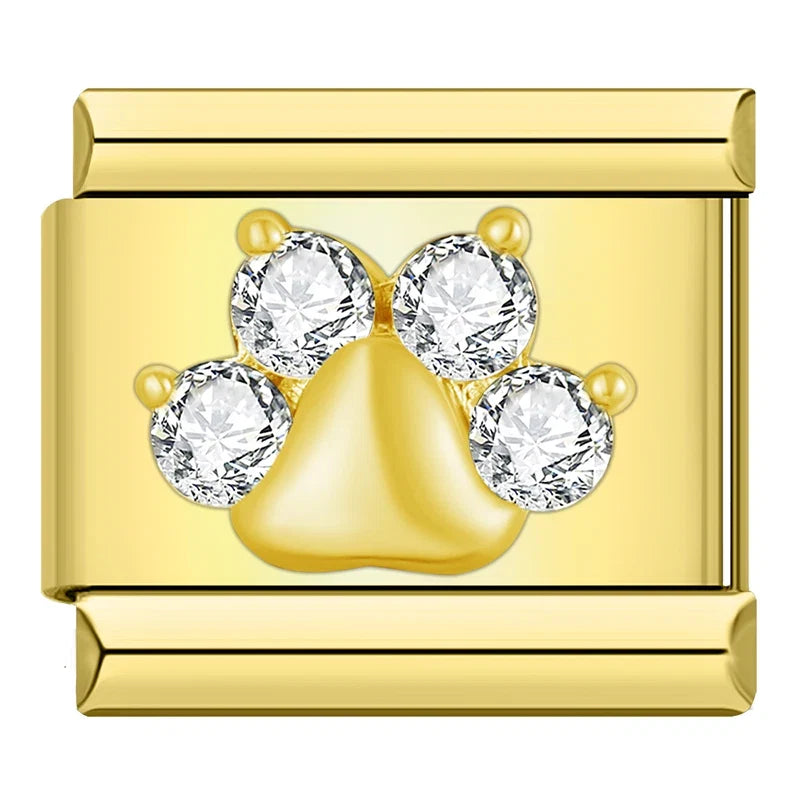 Charm Couronne CZ Arc-en-Ciel - DJ2005 NO 8
