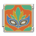 Charm Feuillage Vert et Orange — photo du produit